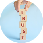 Trust in AMEC - Depicting reliability, credibility, and confidence in AMEC's migration and educational consultancy services.