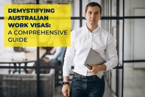 Comprehensive guide to Australian work visas, Skilled Independent Visa 189, Graduate Visa 485, Skill Shortage Visa 482, work visa requirements, and application process explained.