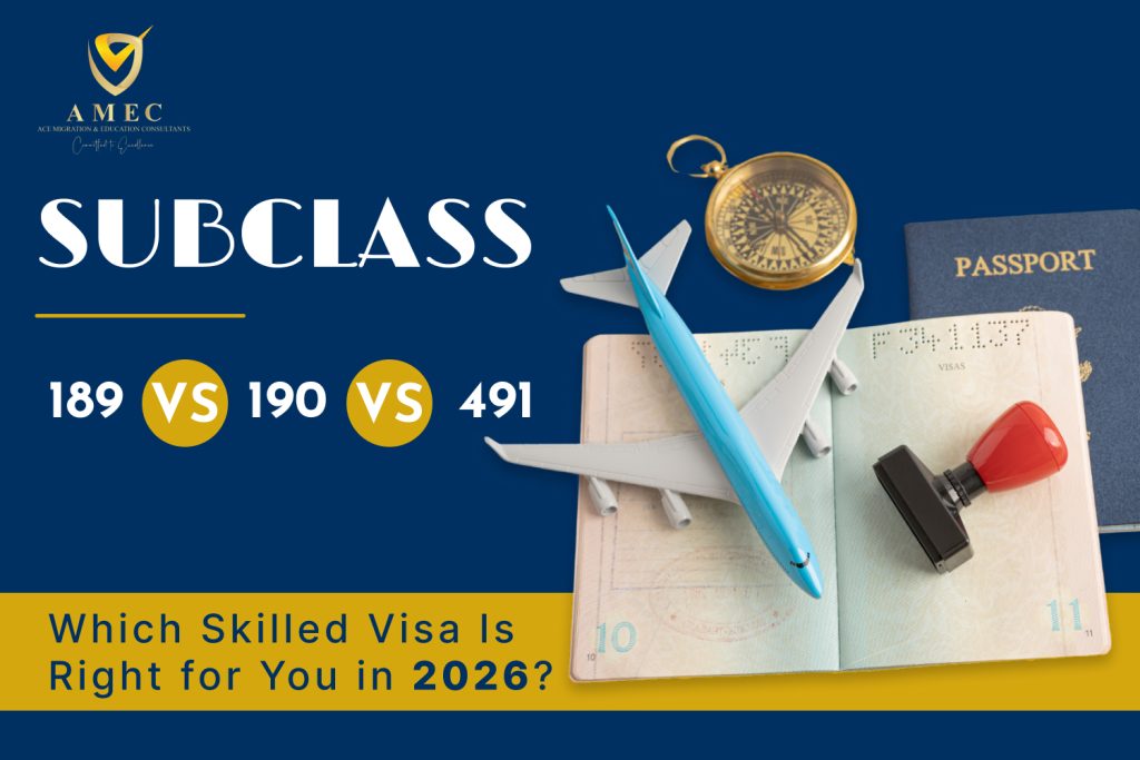 Subclass 189 vs 190 vs 491: Which Skilled Visa Is Right for You in 2026?